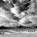 Near the Intersection of God and the Eastern Sierras BW